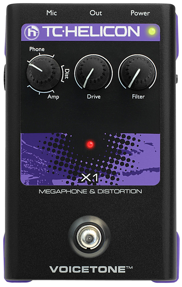 VoiceTone Single X1 Distorsion/Mégaphone