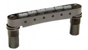 Graphtech ResoMax NVS Tune-O-Matic Bridge 6mm Black