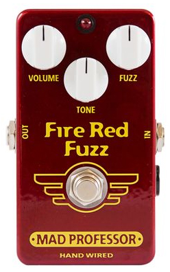 Fire Red Fuzz Hand Wired