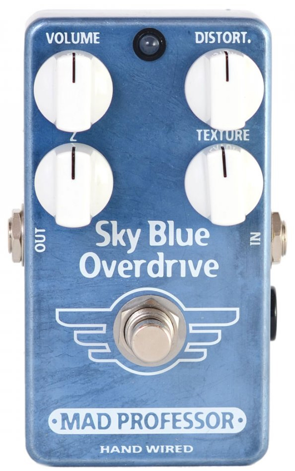 Sky Blue Overdrive Hand Wired