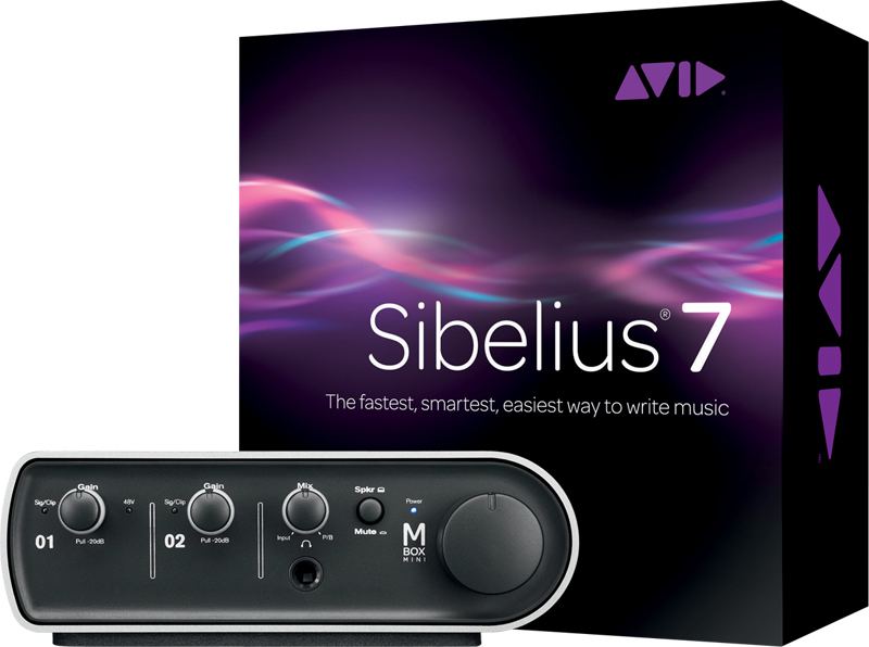 Sibelius 7.5 Mboxmini
