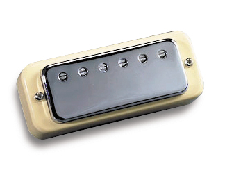 Mini Humbucker Chrome Neck Cream