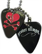 Grover Allman Pendentif Broken Heart