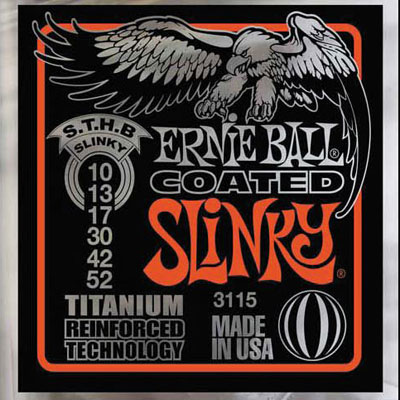 Slinky Coated Titanium 10/52
