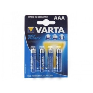 Varta Piles Alcaline AAA LR03 x4