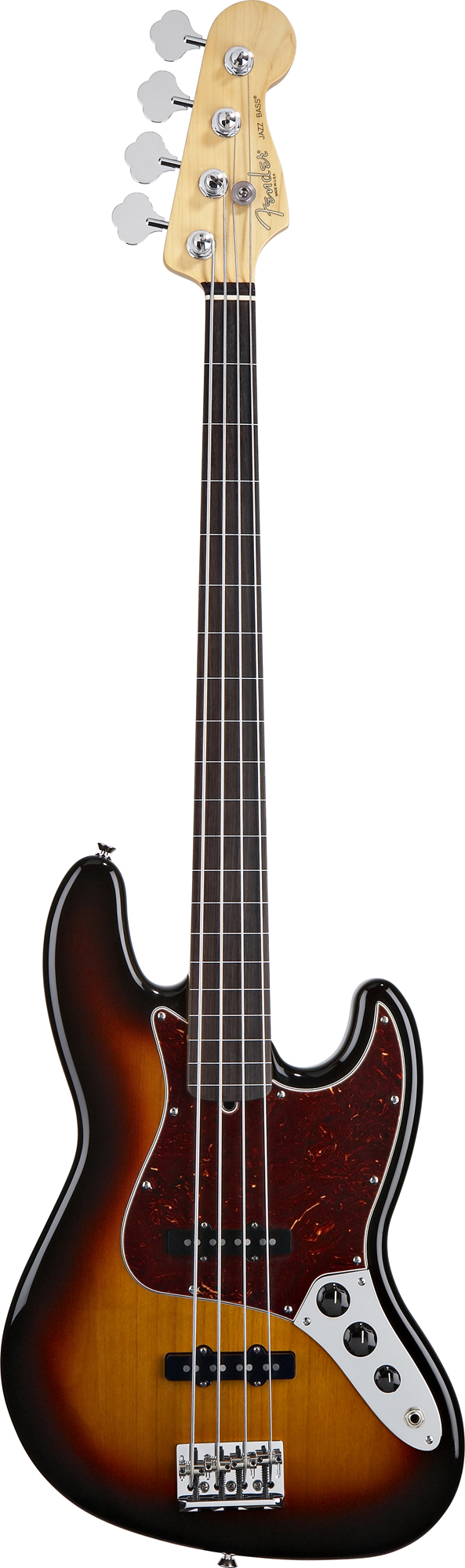 American Standard Jazz Bass Fretless