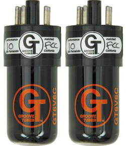 Groove Tube 6V6-C Low Appairées