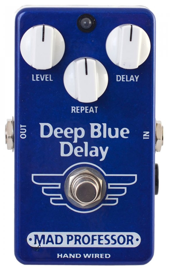 Deep Blue Delay Hand Wired