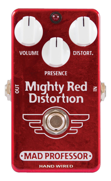 Mighty Red Distortion Hand Wired
