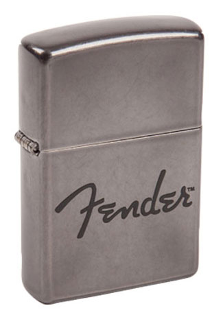 Fender Zippo Spaghetti Logo