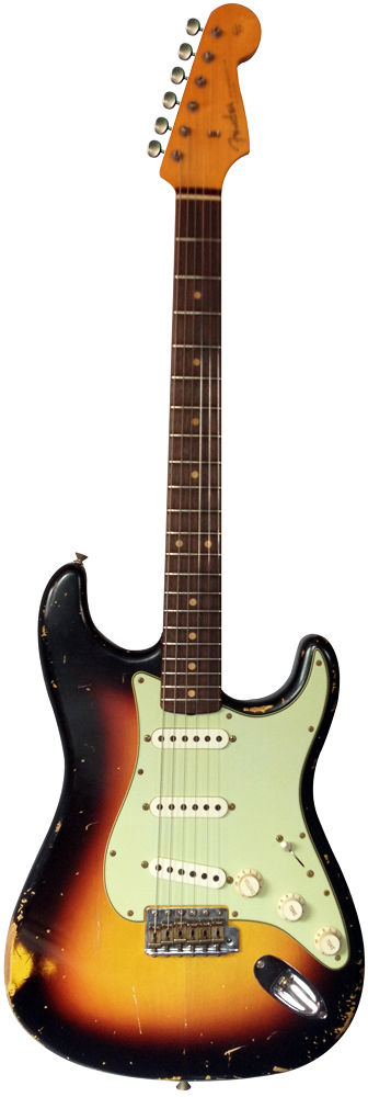 Master Built 1960 Heavy Relic Stratocaster P.Waller