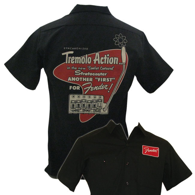 Fender Chemisette Workshirt Tremolo XXL