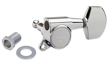 Gotoh Jeu Mécaniques Guitare Bain d'huile Chrome 3x3