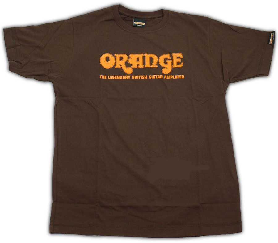 T-Shirt Orange Amps Large