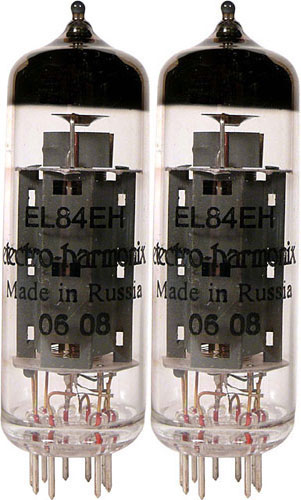 Electro-Harmonix Lampes EL84 Paire Matched
