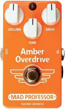 Amber Overdrive Hand Wired