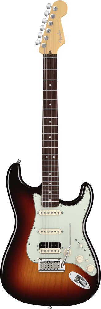 American Deluxe Stratocaster HSS Shawbucker