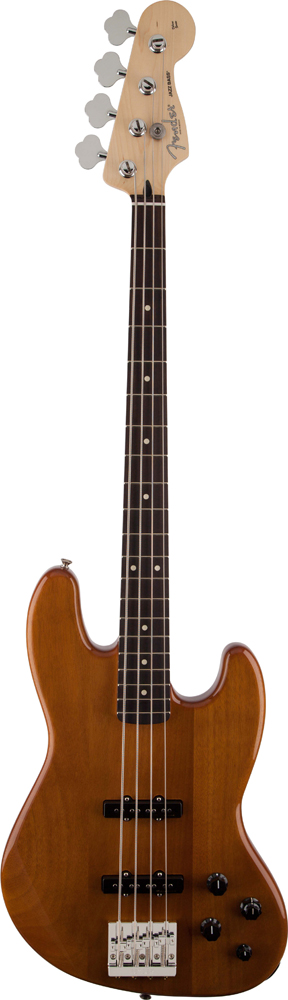 Deluxe Active Jazz Bass Okoume