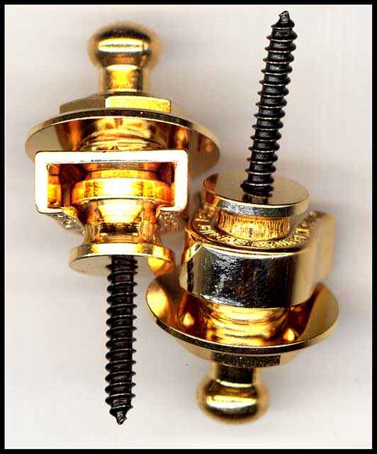 Schaller Strap Locks Gold