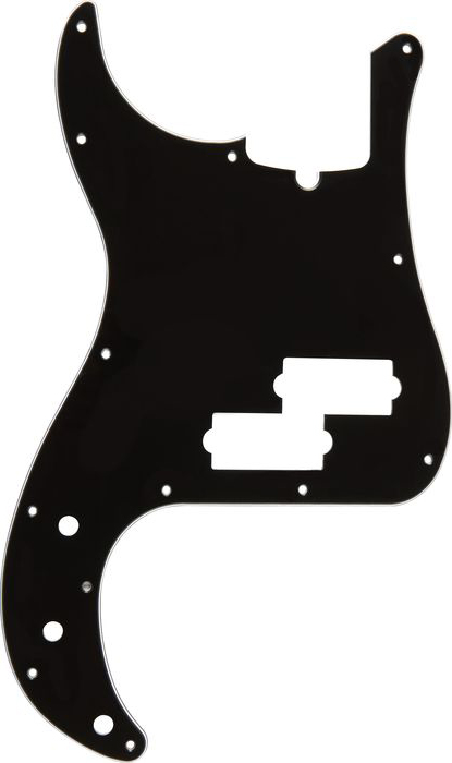 Pickguard P Bass Black LH